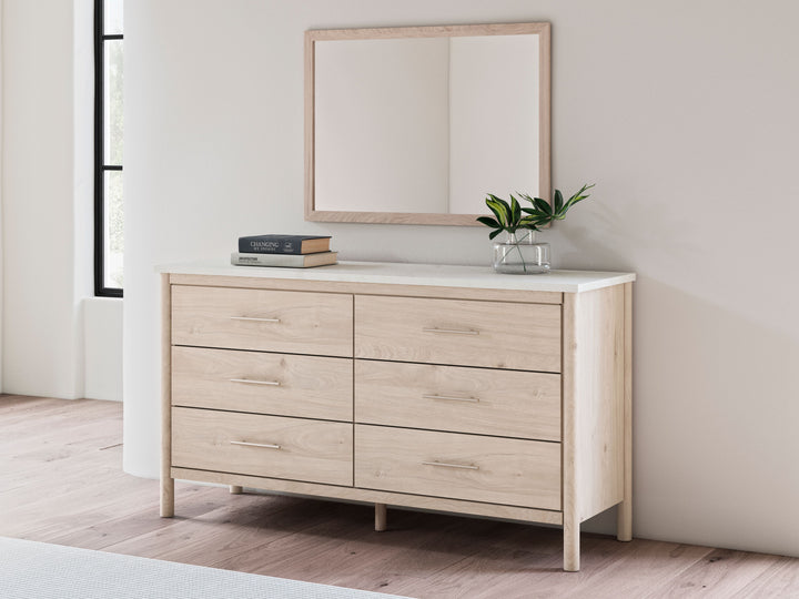 Cadmori - Two-tone - Dresser And Mirror