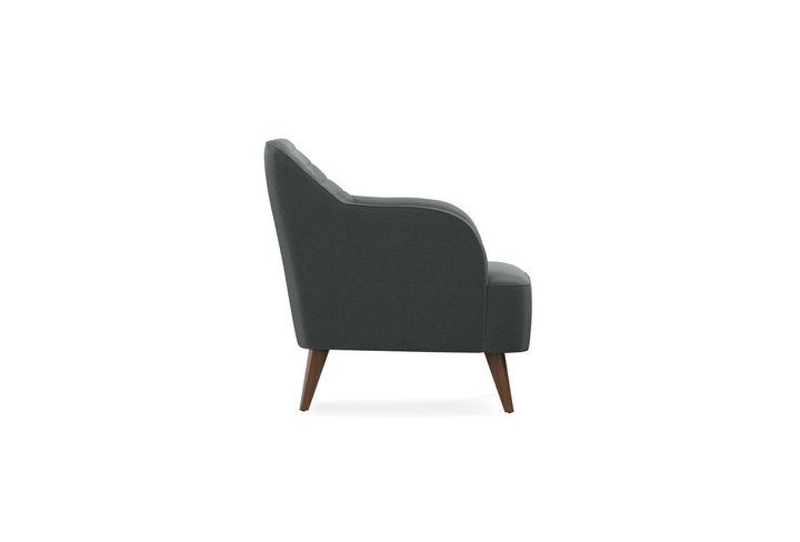 Dark Blue Velvet Sona Armchair