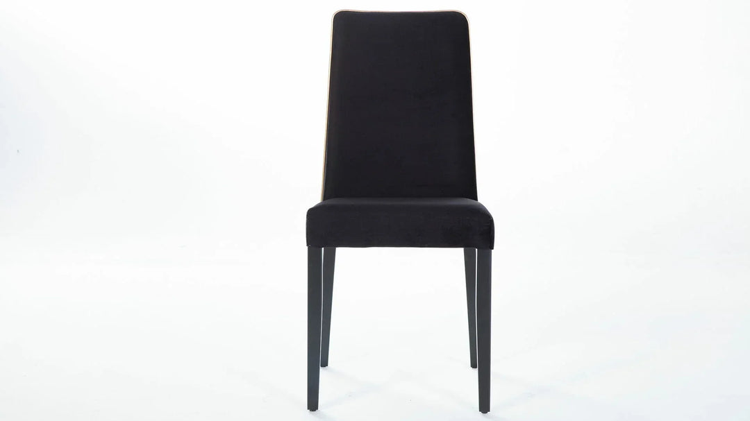 CARLINO DINING CHAIR 2 PIECE (DUCA BLACK)