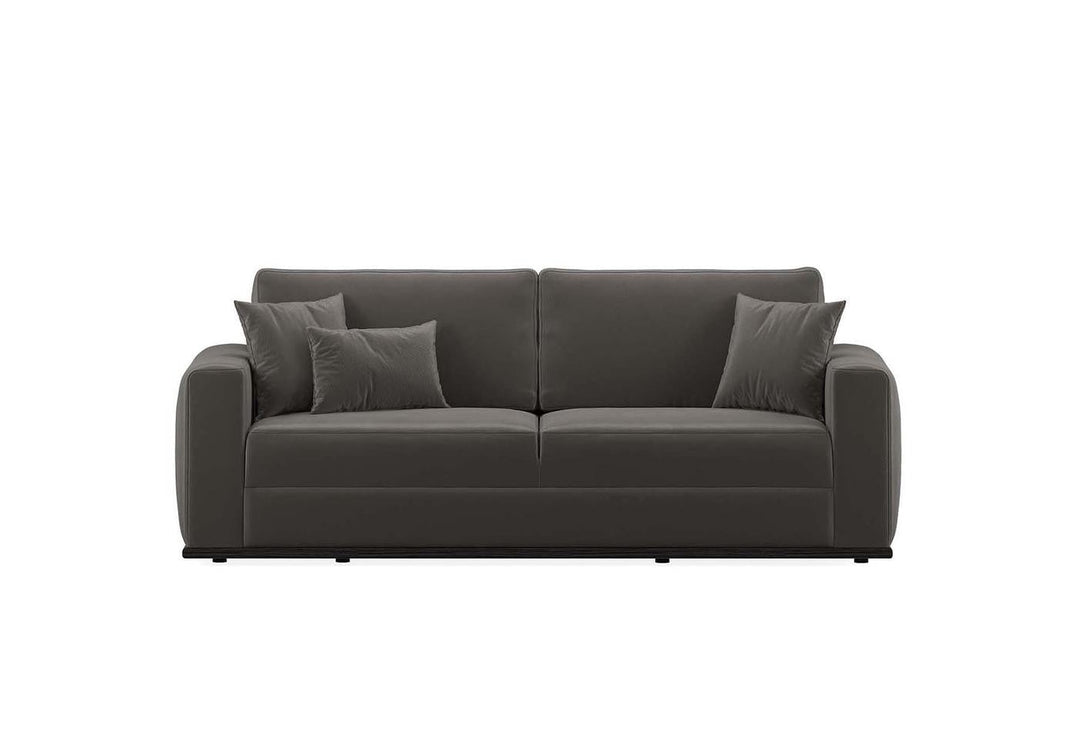 Carino 3-Seater Sofa Bed with Storage, Colt Feather (Dark Grey)