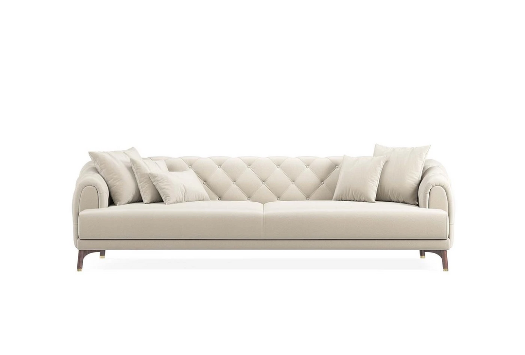 Taupe Colt Feather Navona 4-Seater Sofa