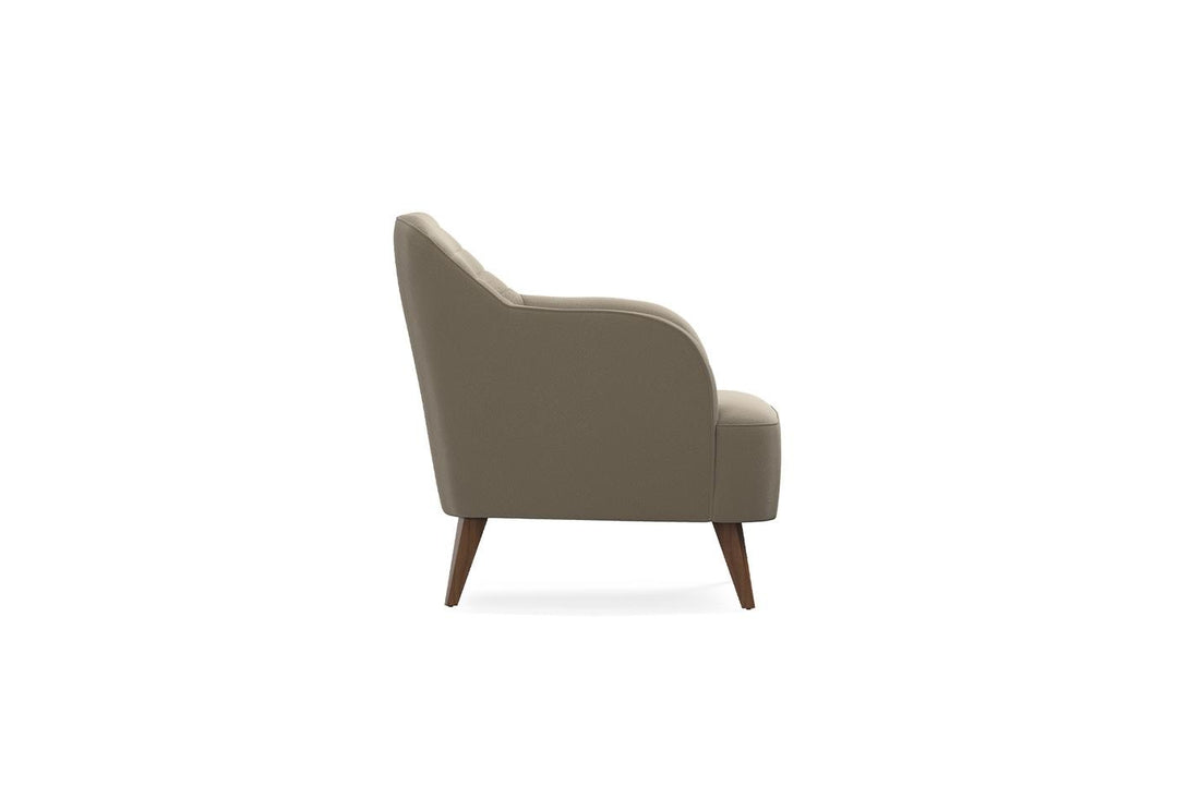 Light Brown Colt Feather Sona Armchair