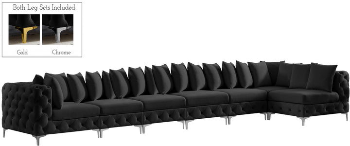 Tremblay - Modular Sectional 7 Piece - Black - Modern & Contemporary