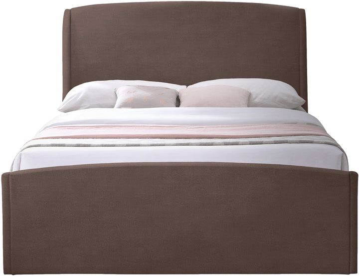 Tess - King Bed - Brown