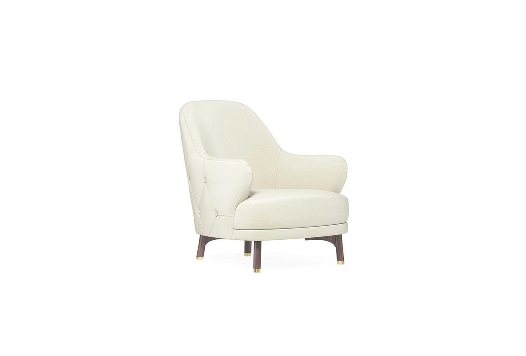 Cream Colt Feather Navona Armchair