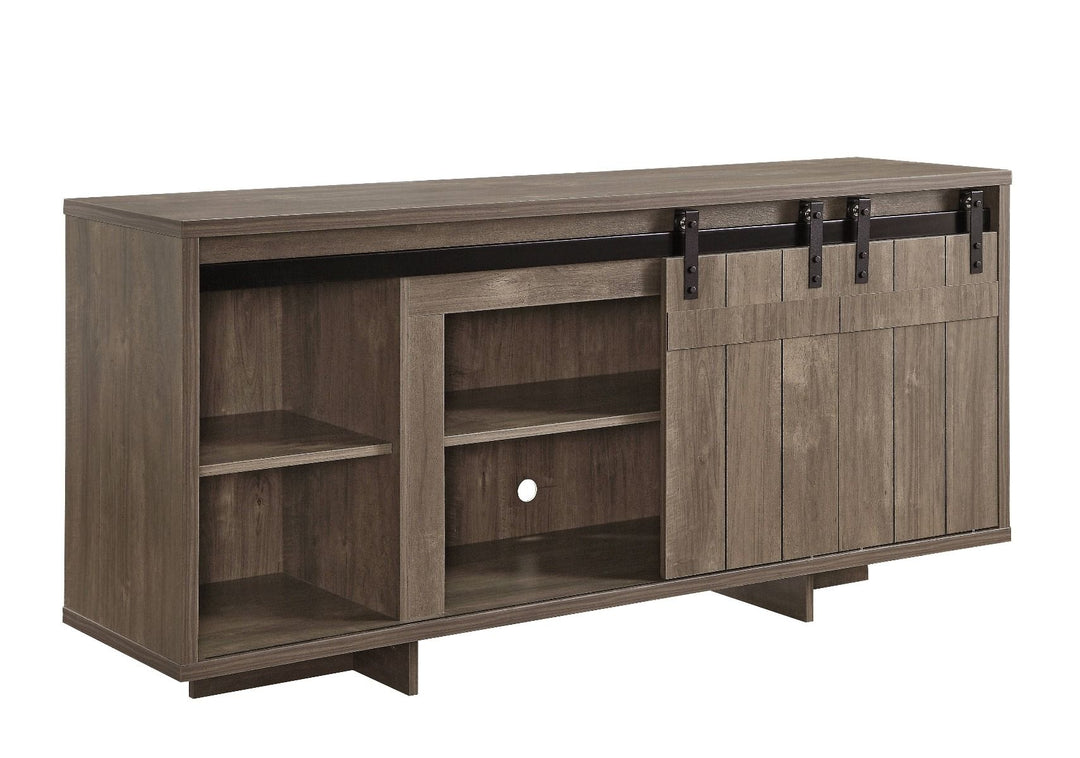 Bellarosa - TV Stand - Gray Washed