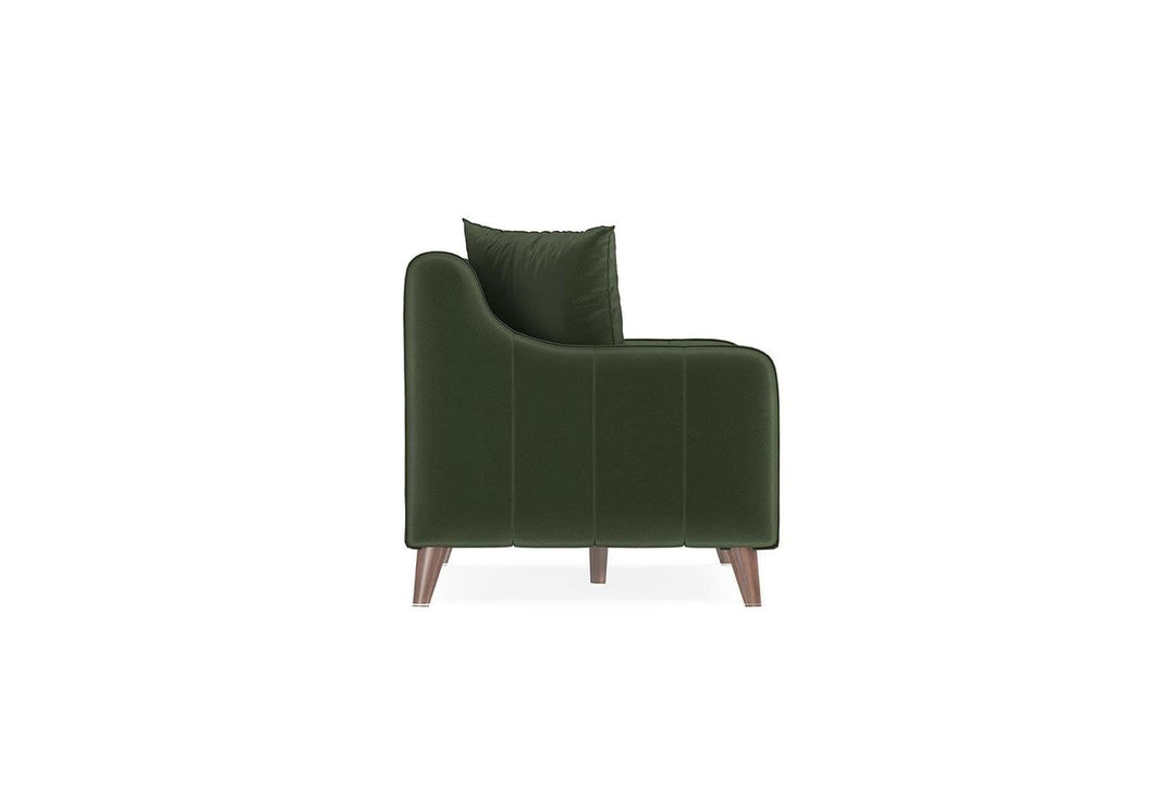 Dark Green Colt Feather Fabia 2-Seater Sofa