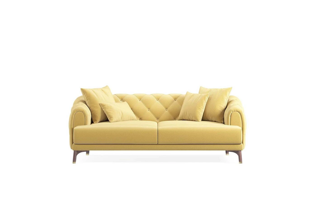 Mustard Colt Feather Navona 2.5-Seater Sofa