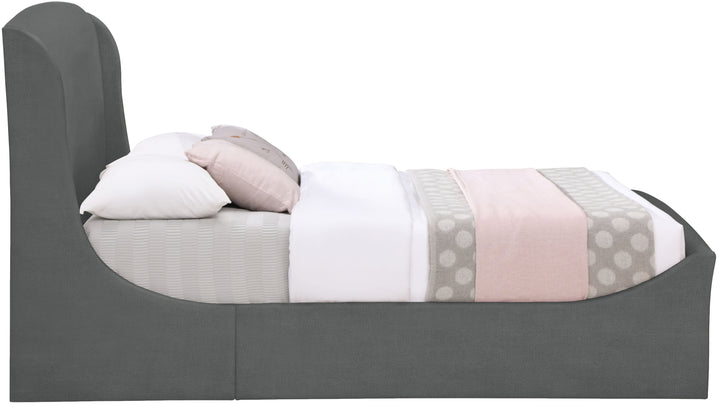 Tess - Bed - Gray - Queen