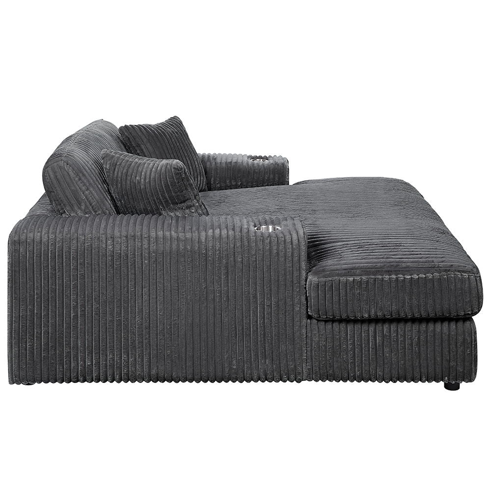 Hilde - Chaise With 2 Pillows