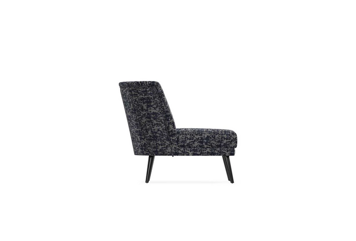 Carino Armchair, Linen (Black)