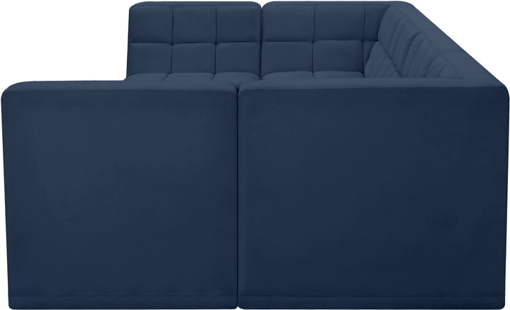 Relax - Modular Sectional 6 Piece - Navy