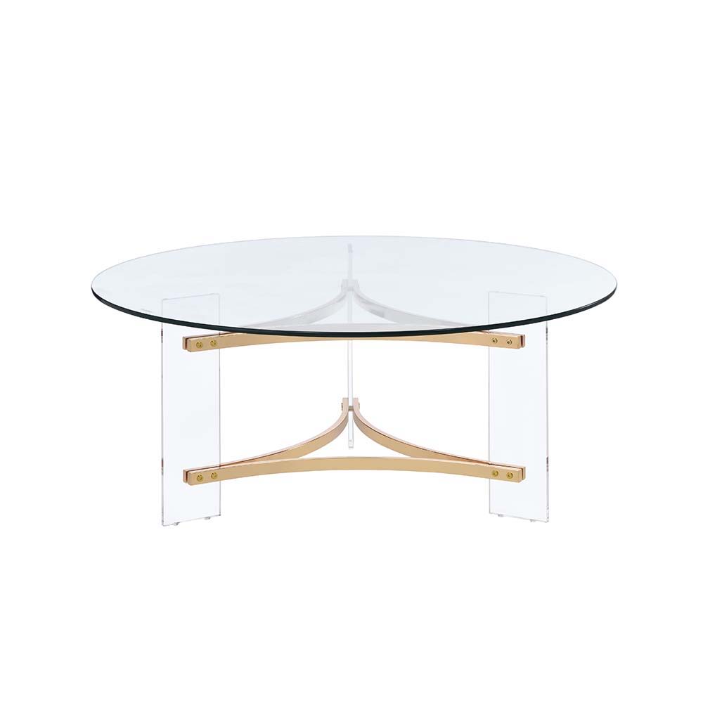 Sosi - Coffee Table - Gold Finish