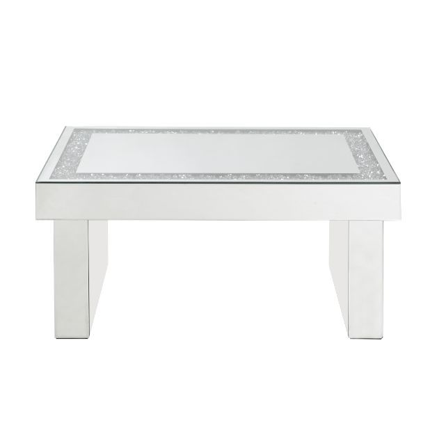 Noralie - Coffee Table - Pearl Silver - 18"