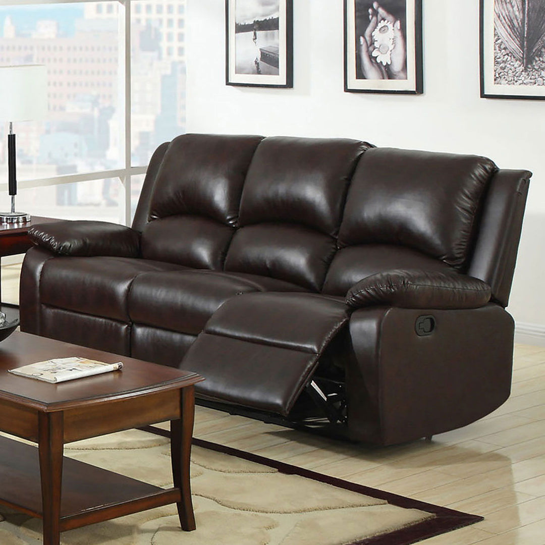 Oxford - Motion Sofa - Rustic Dark Brown