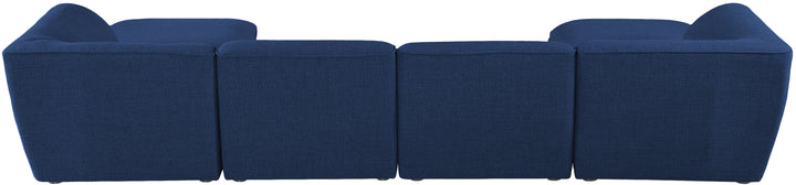 Miramar - Modular Sectional 6 Piece - Navy - Fabric - Modern & Contemporary