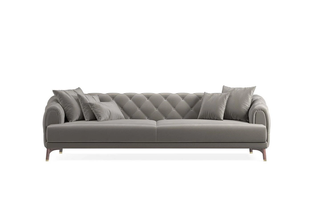 Dark Grey Colt Feather Navona 4-Seater Sofa