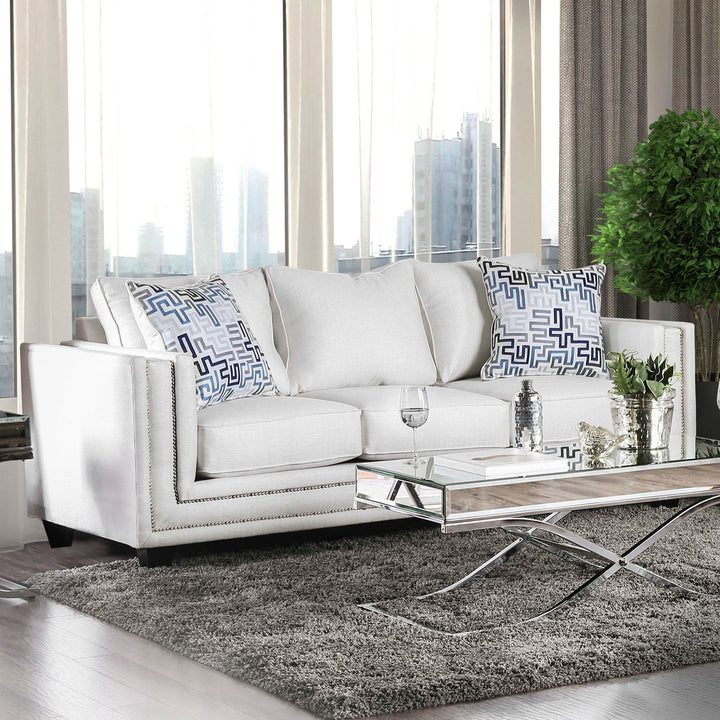 Ilse - Sofa - Off-White / Blue