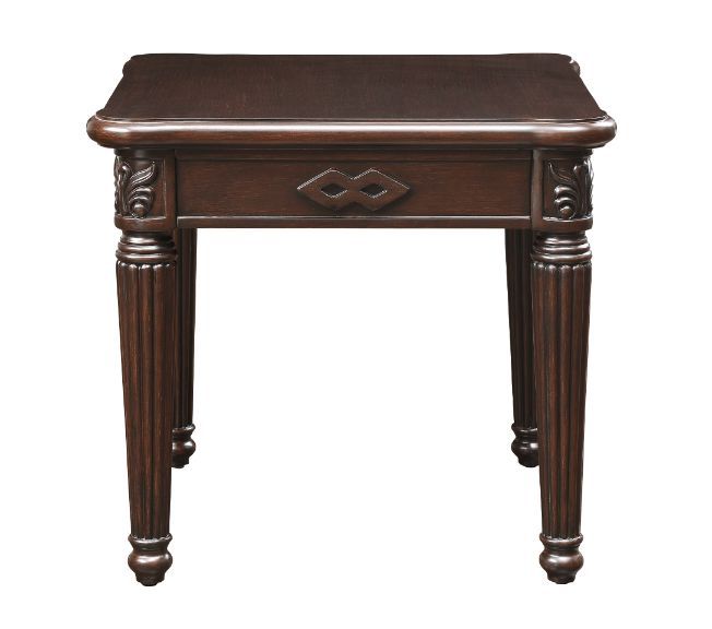 Chateau De Ville - End Table - Espresso Finish