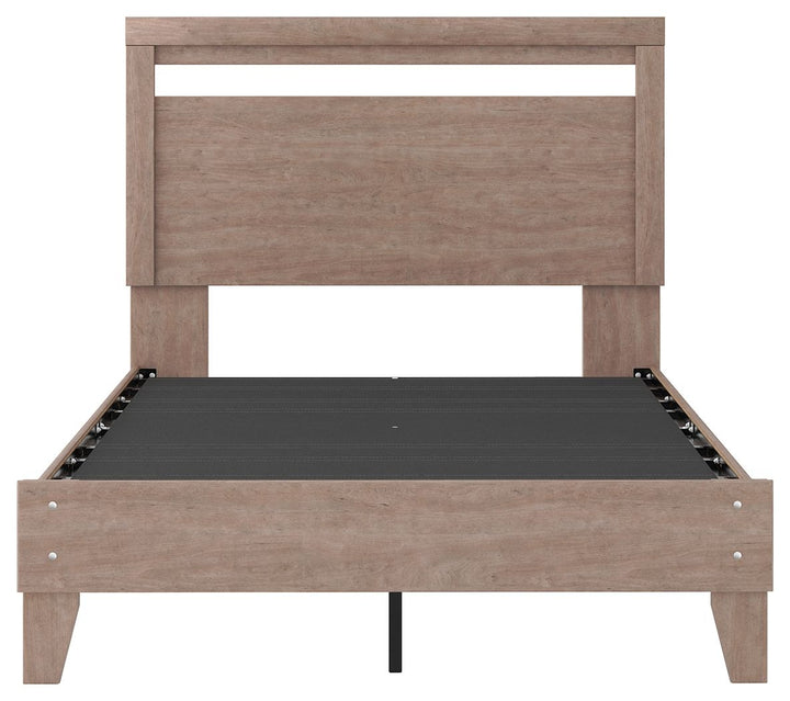 Flannia - Panel Platform Bed