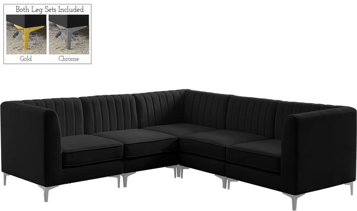 Alina - Modular Sectional - Black