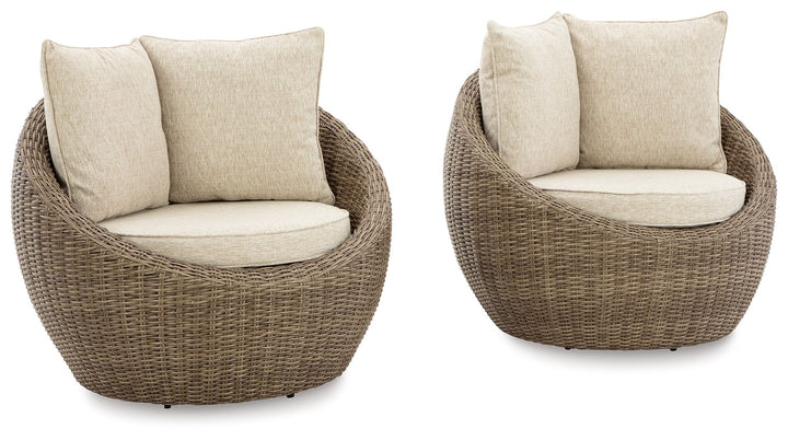 Danson - Swivel Lounge With Cushion