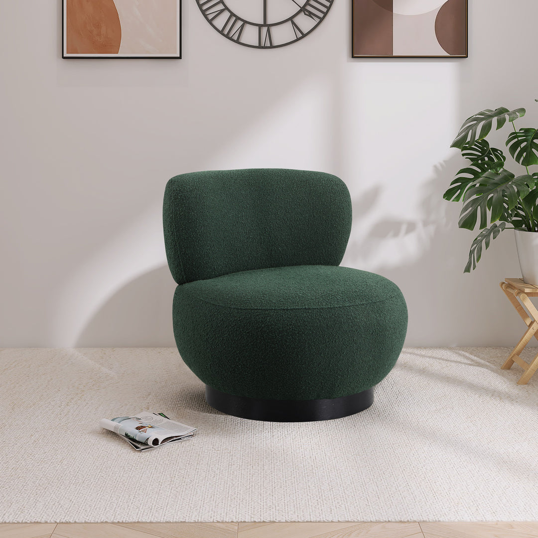 Calais - Accent Chair - Green - Wood