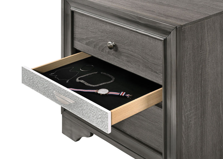 Regata - Nightstand - Gray