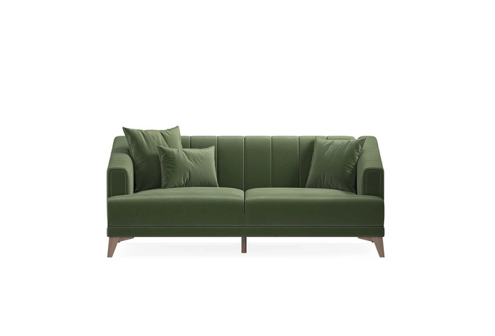 Dark Green Colt Feather Sona 2-Seater Sofa