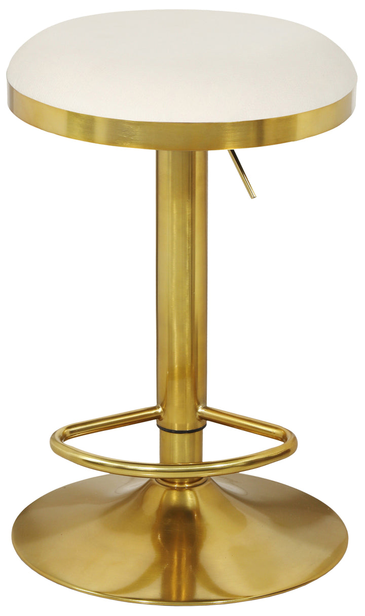 Brody - Adjustable Stool, Gold Base