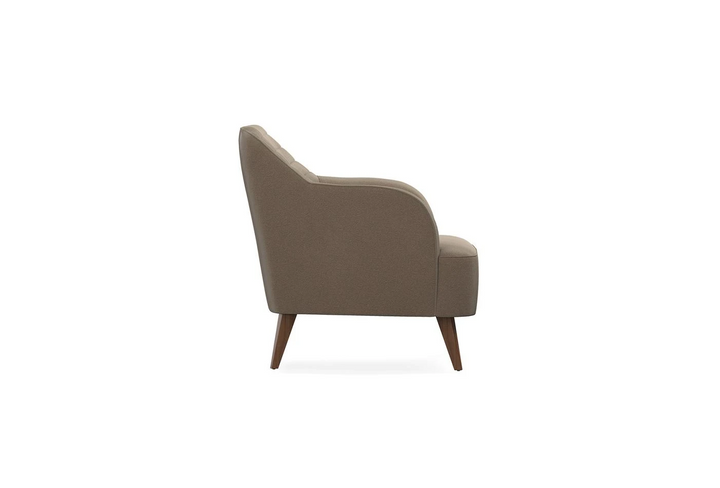 Light Brown Velvet Sona Armchair