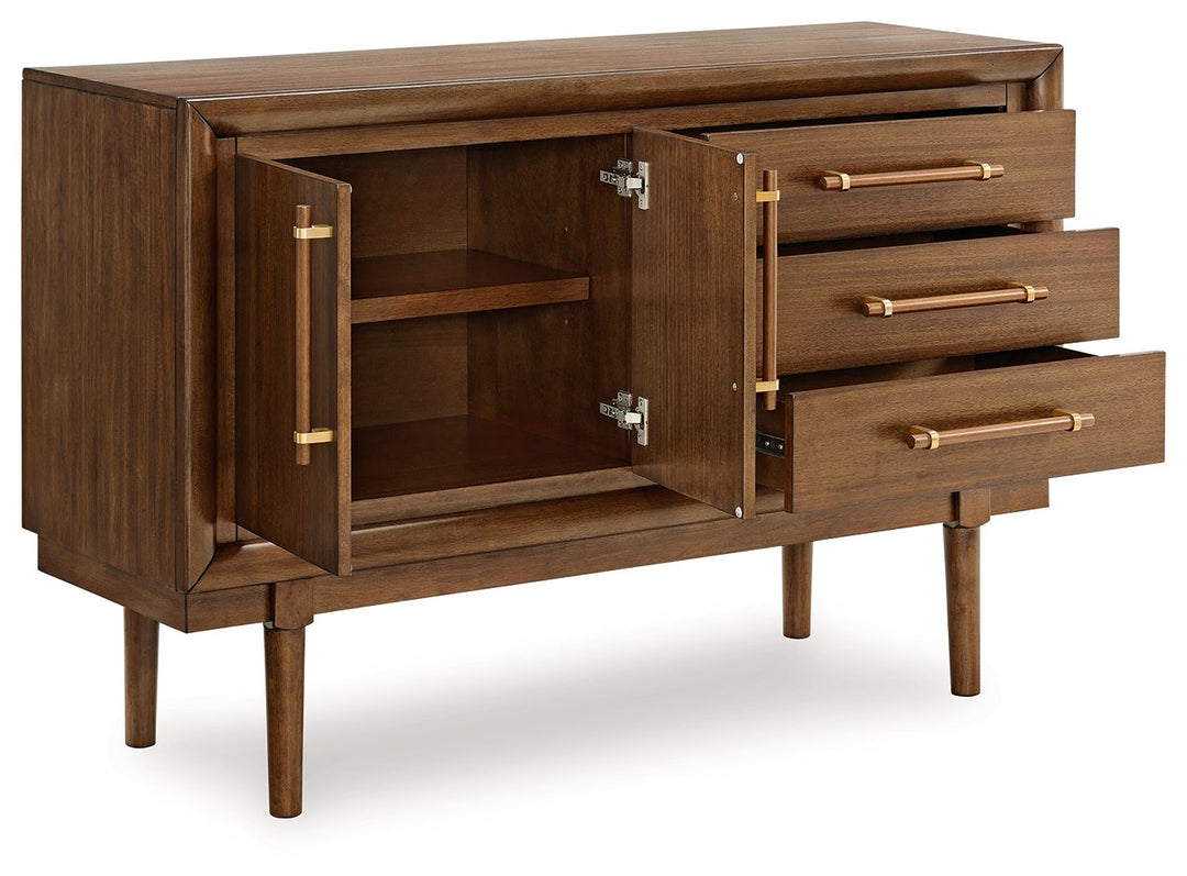 Lyncott - Brown - Dining Room Server