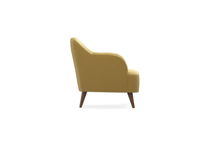 Mustard Colt Feather Sona Armchair