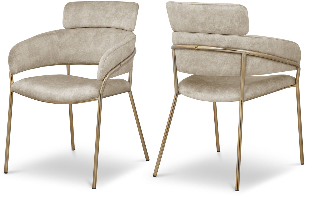 Yara - Dining Chair (Set of 2) - Stone