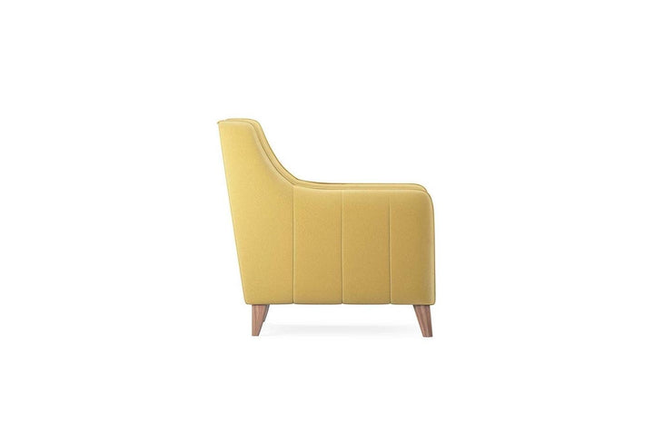 Mustard Colt Feather Fabia Armchair