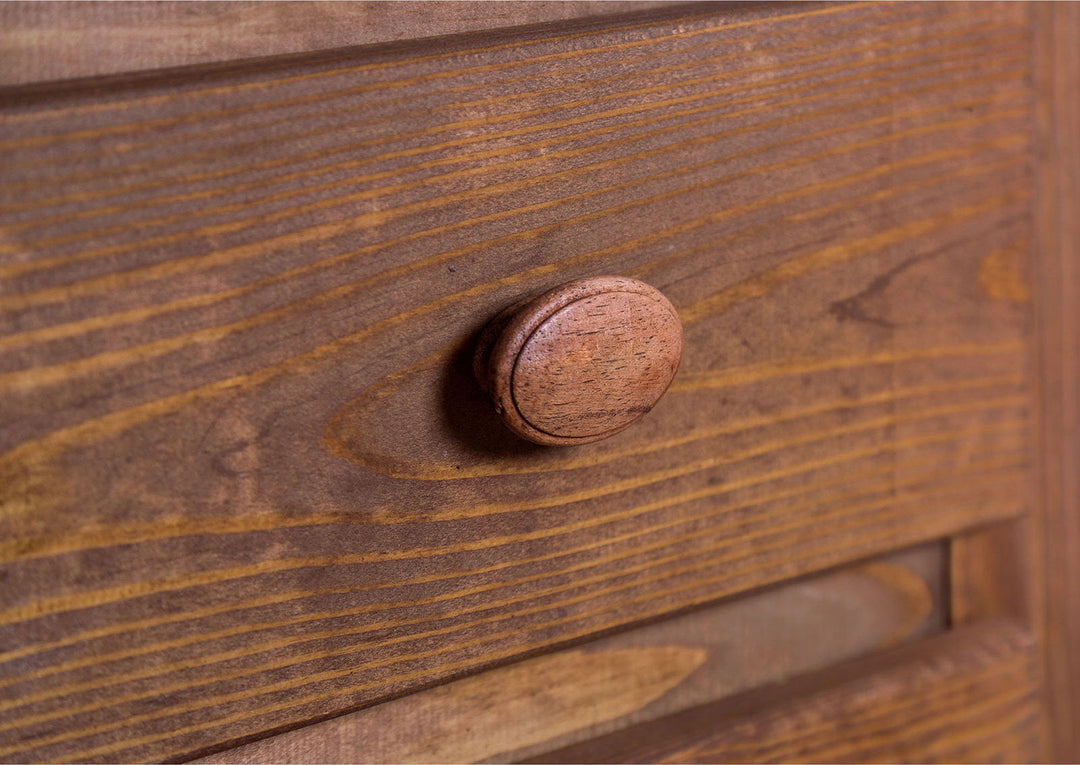 Lea - Nightstand - Mahogany