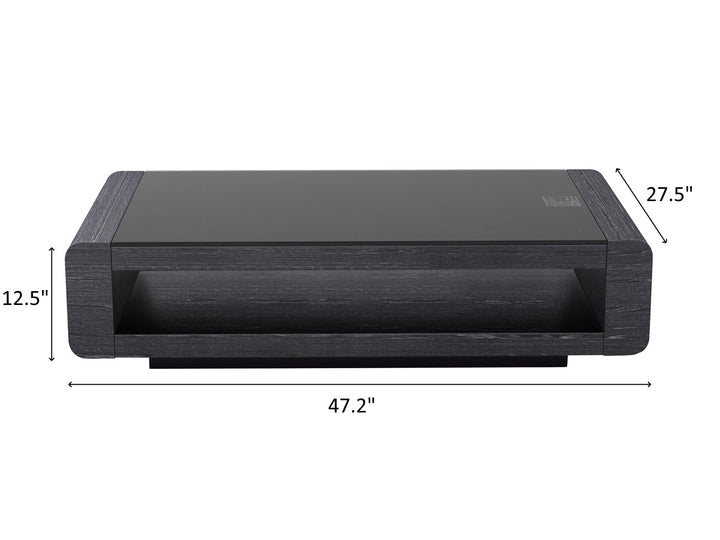 673 Modern 47.2" Wide Coffee Table