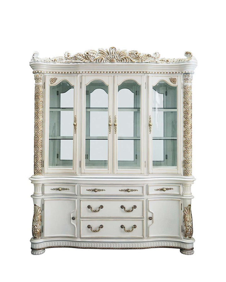 Vendom - Hutch & Buffet - Antique Pearl Finish