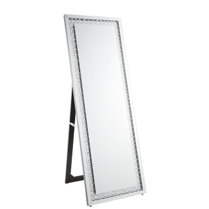 Nysa - Accent Mirror - Mirrored & Faux Crystals