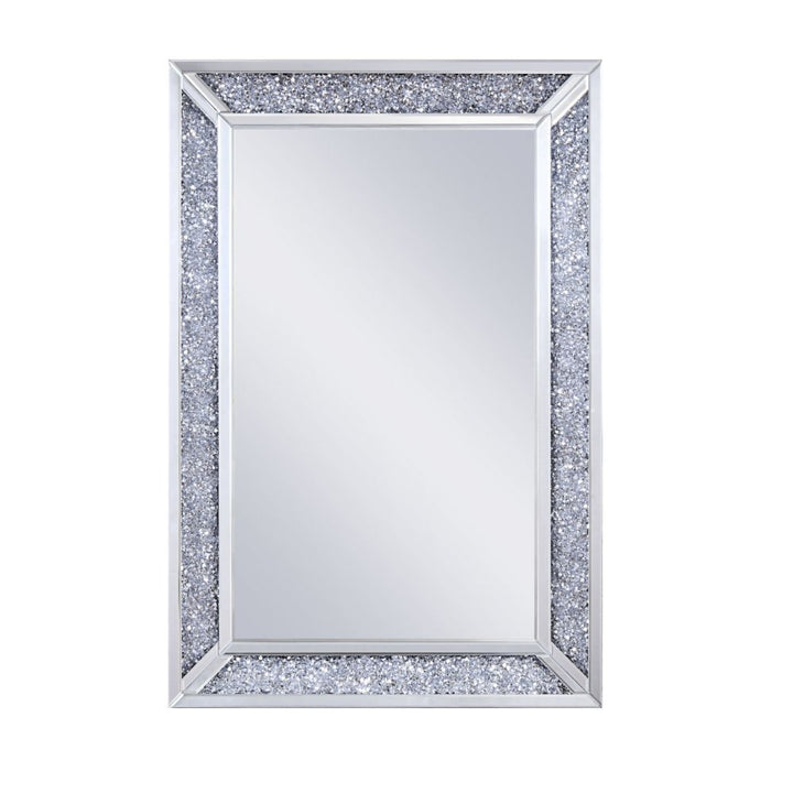 Noralie - Wall Decor - Mirrored & Faux Diamonds - Glass