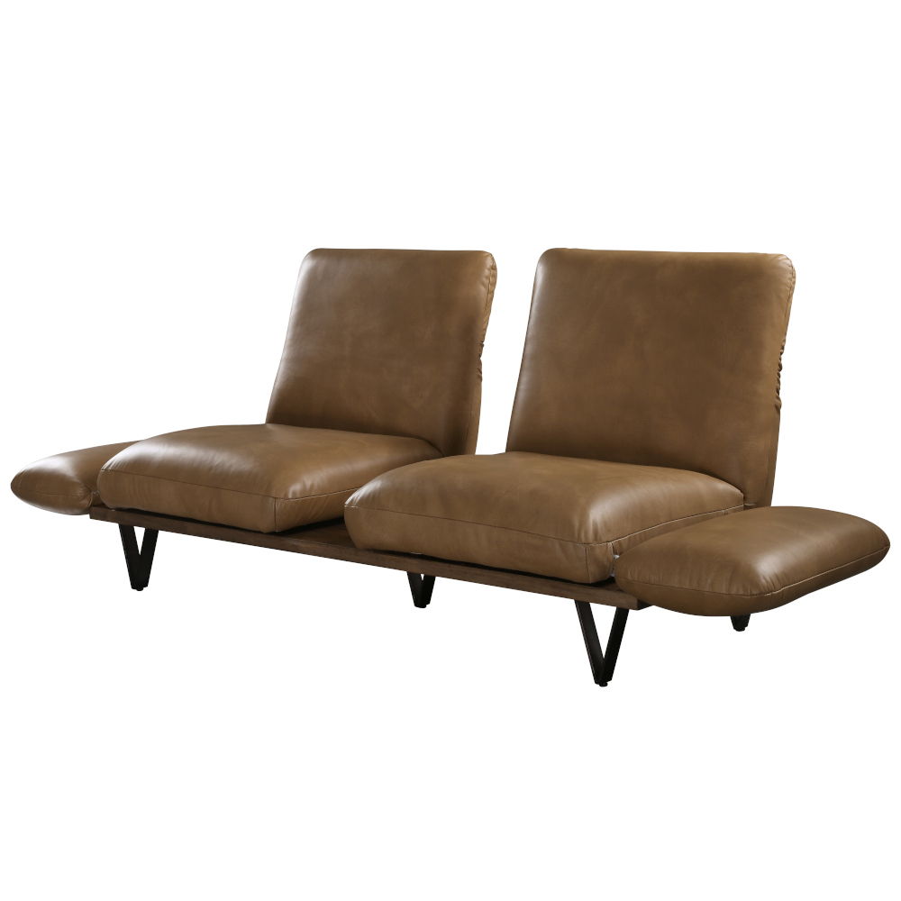 Narech - Sofa - Nutmeg Top Grain Leather