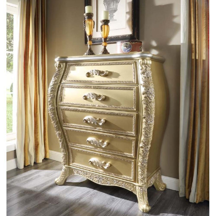 Cabriole - Chest - Gold Finish