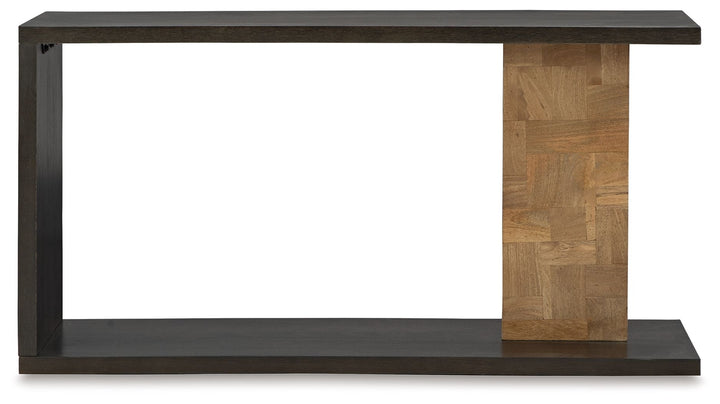 Camlett - Brown - Console Sofa Table