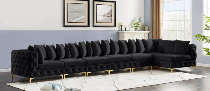 Tremblay - Modular Sectional 7 Piece - Black - Modern & Contemporary