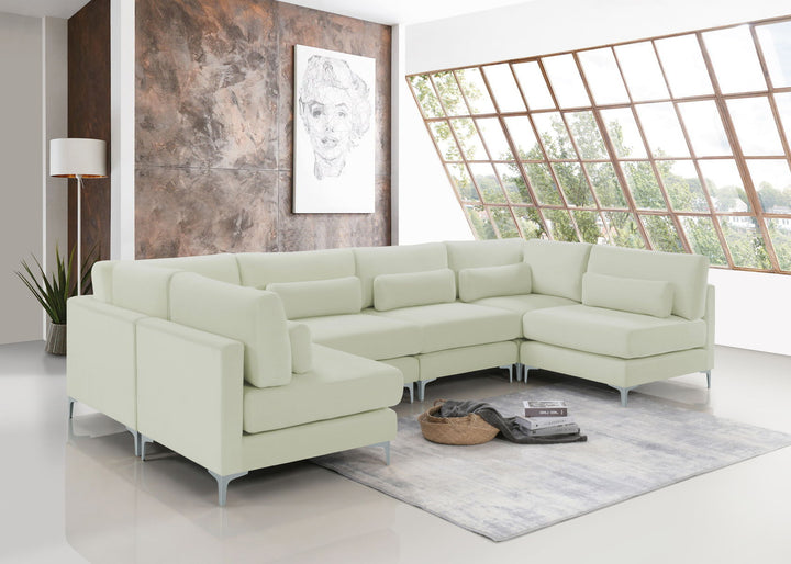 Julia - Modular Sectional 6 Piece - Cream