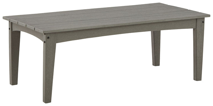 Visola - Gray - Rectangular Cocktail Table