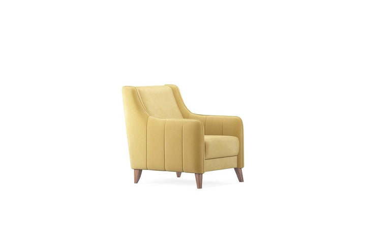 Mustard Colt Feather Fabia Armchair