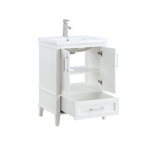 Blair Sink - Cabinet - White Finish