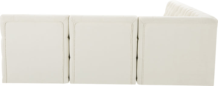 Tuft - Modular Sectional 5 Piece - Cream - Modern & Contemporary