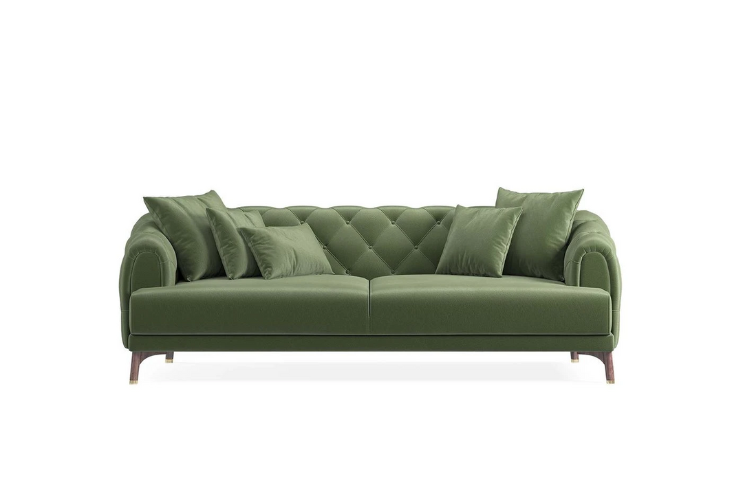 Dark Green Colt Feather Navona 3-Seater Sofa